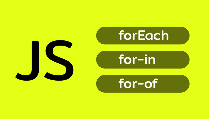 javascript for each in